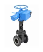 Задвижка клиновая 30с964нж DN.ru Ду300 Ру25 GAIR фланцевая, корпус - сталь 25Л, уплотнение - металл, с ОСТ-фланцем, с электроприводом ГЗ-Б.300/24 380В (GVWR2121M-2W-F-ОСТ)