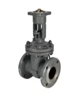 Задвижка клиновая 30с964нж DN.ru GVWR2121M-2W-F-ОСТ Ду300 Ру25 фланцевая, корпус - сталь 25Л, материал клина - сталь 25Л, уплотнение - металл, с ОСТ-фланцем, с голым штоком GAIR