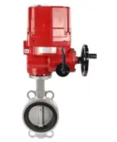 Затвор дисковый поворотный DN.ru WBV3131E-2W-Fb Ду125 Ру16, корпус - нержавеющая сталь 304, диск - нержавеющая сталь 304, уплотнение - EPDM, с электроприводом DN.ru QT-EX-015EM-O2-220VAC-У1 220В