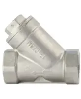 Фильтр сетчатый Dn.ru FMY3232P-T 3/4″ Ду20 Ру16, Y-образный, корпус - нержавеющая сталь 316, резьбовой