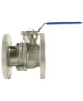 Кран шаровой DN.ru BV3232P(2pc)-FP-F-ISO-H Ду50 Ру40, корпус - нержавеющая сталь 316, уплотнение - PTFE, полнопроходной фланцевый с ISO-фланцем и рукояткой, 14х14, F05/F07