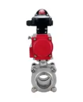 Кран шаровой DN.ru BV3232P(3pc)-FP-W-ISO-H WDVF Ду40 Ру40 полнопроходной, трехсоставной, корпус - нержавеющая сталь 316, уплотнение - PTFE, под приварку, с пневмоприводом PA-DA-065, БКВ APL-210N