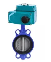 Затвор дисковый поворотный DN.ru WBV1132N-2W-Fb-H Ду125 Ру16, корпус -чугун GG25, диск - нержавеющая сталь 316L, уплотнение - NBR, с 1/4-оборотным электроприводом QT-N-020EM-O1-24VDC-У1 24В HARK