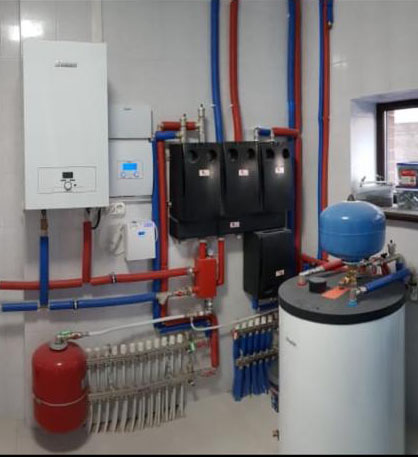 Монтаж котлов и обвязка котельной