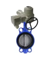 Затвор дисковый поворотный DN.ru WBV1631N-2W-Fb-H Ду150 Ру16 LUG корпус - чугун QT450, диск - нержавеющая сталь 304, уплотнение - NBR, межфланцевый, с электроприводом ГЗ-ОФВ-200/15 380В