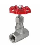 Клапан запорный DN.ru VSO3131M-1W-T-S 1 1/2″ Ду40 Ру16 двухходовой резьбовой, корпус - нержавеющая сталь 304, внутренняя/внутренняя резьба, управление штурвал