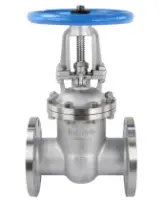 Задвижка клиновая 30нж64нж DN.ru GVWR3131M-2W-F-S Ду100 Ру25 фланцевая, корпус - нержавеющая сталь 304, материал клина - нержавеющая сталь 304, уплотнение - металл, со штурвалом GAIR