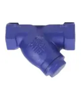 Фильтр сетчатый DN.ru FMY1131PPL-T 1 1/2″ Ду40 Ру16 резьбовой L=160, корпус чугун GGG25, сетка SS304, уплотнение PPL, Y-образный
