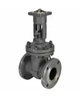 Задвижка клиновая 30с941нж DN.ru GVWR2121M-2W-F-ОСТ Ду300 Ру16 GAIR фланцевая, корпус - сталь 25Л, материал клина - сталь 25Л, уплотнение - металл, с ОСТ-фланцем и голым штоком