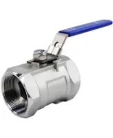 Кран шаровой DN.ru BV3232P-SP-T-H 1 1/2″ Ду40 Ру63 WDVF неполнопроходной, резьбовой, корпус - нержавеющая сталь AISI 316, уплотнение - PTFE, с рукояткой