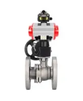 Кран шаровой DN.ru BV3232P(2pc)-FP-F-ISO-H WDVF Ду80 Ру16 полнопроходной, фланцевый, нержавеющая сталь 316, PTFE, с пневмоприводом PA-DA-105, пневмораспределителем 4M320-08 AC220V, БКВ APL-510N EX и ручным дублером MON2-450-T28-ISO