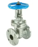 Задвижка клиновая 30нж41нж DN.ru GVWR3131M-2W-F-S Ду100 Ру16 фланцевая, корпус - нержавеющая сталь 304, материал клина - нержавеющая сталь 304, уплотнение - металл, со штурвалом GAIR
