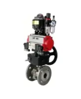 Кран шаровой DN.ru Ду100 Ру16 полнопроходной, фланцевый, нержавеющая сталь 316, PTFE, с пневмоприводом PA-DA-105, пневмораспределителем 4M320-08 AC220V, БКВ APL-510N EX, БПВ AFC2000 и ручным Дублером MON3-700-T38-ISO (BV3232P(2pc)-FP-F-ISO-H WDVF)