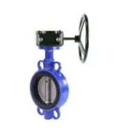 Затвор дисковый поворотный DN.ru WBV3432N-2W-Fb-H Ду125 Ру16, корпус - углеродистая сталь WCB, диск - нержавеющая сталь 316L, уплотнение - NBR, с редуктором HAM RQN2-300Z-T37