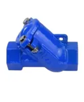 Клапан обратный DN.ru VCB1433N-T 2″ Ду50 Ру16 муфтовый, шаровой, корпус - чугун, шар - сталь+NBR, уплотнение - NBR