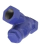 Фильтр сетчатый DN.ru FMY1131PPL-T 3/4″ Ду20 Ру16 резьбовой L=100, корпус чугун GGG25, сетка SS304, уплотнение PPL, Y-образный