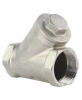 Фильтр сетчатый Dn.ru FMY3232P-T 1 1/2″ Ду40 Ру16, Y-образный, корпус - нержавеющая сталь 316, резьбовой
