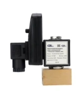 Клапан электромагнитный DN.ru 1/2″ Ду15 Ру16, соленоидный двухходовой, корпус - латунь, уплотнение - NBR, резьбовой, нормально-закрытый, прямого действия, катушка - 220В, с электронным таймером слива для управления конденсатом (VS1200-NT-NC)