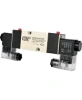 Пневмораспределитель DN.ru 4M320-10 AC220V 3/8″ бистабильный, пятиканальный, с двусторонним ЭМУ для четвертьоборотных пневмоприводов (на корпус)