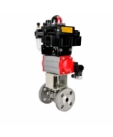 Кран шаровой DN.ru BV3131P(3pc)-FP-F-ISO-H Ду100 Ру16 полнопроходной, фланцевый, корпус - нержавеющая сталь 304, PTFE, 22х22, WDVF, с пневмоприводом PA-DA-105, пневмораспределителем 4M320-08 AC220V, БКВ APL-410N EX и БПВ AFC2000