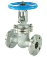 Задвижка клиновая 30нж15нж DN.ru GVWR3131M-2W-F-S Ду50 Ру40 GAIR фланцевая, корпус - нержавеющая сталь 304, материал клина - нержавеющая сталь 304, уплотнение - металл, со штурвалом