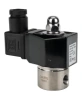 Клапан электромагнитный DN.ru VS331-VT-NC-24VDC 1/8″ Ду6 Ру10, соленоидный двухходовой, корпус - нержавеющая сталь 304, уплотнение - Viton, резьбовой, нормально-закрытый, прямого действия, катушка - 24В