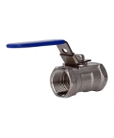 Кран шаровой DN.ru 3/8″ Ду10 Ру63 WDVF неполнопроходной, резьбовой, корпус - нержавеющая сталь AISI 316, уплотнение - PTFE, с рукояткой (BV3232P-SP-T-H)