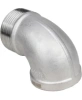 Отвод (уголок) DN.ru ВР-НР-304 3/8″ Ду10 Ру16 угол 90°, корпус - нержавеющая сталь 304, присоединение - внутренняя / наружная резьба