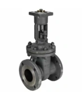 Задвижка клиновая 30с941нж DN.ru GVWR2121M-2W-F-ОСТ Ду300 Ру16 GAIR фланцевая, корпус - сталь 25Л, материал клина - сталь 25Л, уплотнение - металл, с ОСТ-фланцем и голым штоком