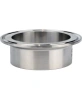Штуцер CLAMP DN.ru UC-31-W-50.5 Ду40 Ру10, корпус - нержавеющая сталь 304, присоединение - под приварку