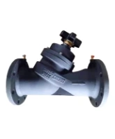 Клапан балансировочный DN.ru VB1431V-F Ду100 Ру16 чугунный, фланцевый, с ниппелями