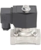 Клапан электромагнитный DN.ru VS231-VT-NC-24VDC 3/4″ Ду20 Ру7, соленоидный двухходовой, корпус - нержавеющая сталь 304, уплотнение - Viton, резьбовой, нормально-закрытый, прямого действия, катушка - 24В