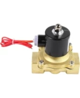 Клапан электромагнитный DN.ru VS100-ET-NC-220VAC 1″ Ду25 Ру10, соленоидный двухходовой, корпус - латунь, уплотнение - EPDM, резьбовой, нормально-закрытый, прямого действия, катушка - 220В