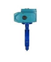 Затвор дисковый поворотный DN.ru WBV3434Pf-2W-Fb-R Ду250 Ру16, корпус - углеродистая сталь WCB, диск - углеродистая сталь WCB, футерованный PTFE, уплотнение - PTFE, с электроприводом QT-N-030EM-О1-220VAC-У1 HARK