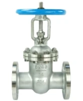 Задвижка клиновая 30нж64нж DN.ru GVWR3131M-2W-F-S Ду80 Ру25 фланцевая, корпус - нержавеющая сталь 304, материал клина - нержавеющая сталь 304, уплотнение - металл, со штурвалом GAIR