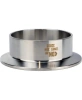 Штуцер CLAMP DN.ru UC-31-W-50.5 Ду40 Ру10, корпус - нержавеющая сталь 304, присоединение - под приварку