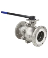 Кран шаровой DN.ru BV3232P(2pc)-FP-F-ISO-H Ду125 Ру16, корпус - нержавеющая сталь 316, уплотнение - PTFE, полнопроходной фланцевый с ISO-фланцем и рукояткой, 27х27, F10/F12