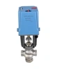 Клапан регулирующий DN.ru VRg1-31M-PED-T 1/2″ Ду15 Ру25 двухходовой, односедельный, резьбовой, корпус - нержавеющая сталь AISI304, уплотнение - металл с электроприводом XCK220-1500 AC220V