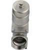 Клапан отсечной пневматический DN.ru VSP3231P-T-1PNC 2 1/2″ Ду65 Ру25, корпус - нержавеющая сталь SS316, резьбовой, Y-образный, корпус привода - нержавеющая сталь CF8
