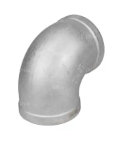 Отвод (уголок) DN.ru ВР-ВР-304 1 1/2″ Ду40 Ру16 угол 90°, корпус - нержавеющая сталь 304, присоединение - внутренняя / внутренняя резьба