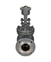 Задвижка клиновая 30с964нж DN.ru GVWR2121M-2W-F-ОСТ Ду300 Ру25 фланцевая, корпус - сталь 25Л, материал клина - сталь 25Л, уплотнение - металл, с ОСТ-фланцем, с голым штоком GAIR