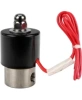 Клапан электромагнитный DN.ru VS131-ET-NC-24VDC 1/4″ Ду8 Ру10, соленоидный двухходовой, корпус - нержавеющая сталь 304, уплотнение - EPDM, резьбовой, нормально-закрытый, прямого действия, катушка - 24В