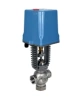 Клапан регулирующий DN.ru VRg1-31M-PED-T 1/2″ Ду15 Ру25 двухходовой, односедельный, резьбовой, корпус - нержавеющая сталь AISI304, уплотнение - металл с электроприводом XCK220-1500 AC220V