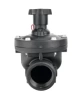 Клапан электромагнитный DN.ru VS1141-NT-NC-24VDC 1″ Ду25 Ру10 соленоидный двухходовой пилотного действия, корпус - пластик PA66, уплотнение - NBR, внутренняя резьба, нормально закрытый (НЗ), катушка 24В DC