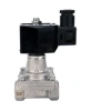 Клапан электромагнитный DN.ru VS731-PT-NC-220VAC 1″ Ду25 Ру10 соленоидный двухходовой, корпус - нержавеющая сталь 304, уплотнение - PTFE, внутренняя резьба, прямого действия, нормально закрытый, с нулевым перепадом давления, катушка - 220В