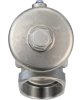 Клапан отсечной пневматический DN.ru VSP3231P-T-1PNC 2 1/2″ Ду65 Ру25, корпус - нержавеющая сталь SS316, резьбовой, Y-образный, корпус привода - нержавеющая сталь CF8