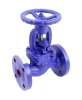 Клапан запорный сальниковый DN.ru VSO1121M-F-S Ду25 Ру16, фланцевый, корпус - чугун GG25, уплотнение - металл, управление - штурвал