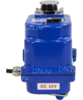 Электропривод четвертьоборотный DN.ru QT-N-003EM-O1-24VDC-У1 blue 24В