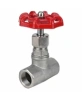 Клапан запорный DN.ru VSO3131M-1W-T-S 1″ Ду25 Ру16 двухходовой резьбовой, корпус - нержавеющая сталь 304, внутренняя/внутренняя резьба, управление штурвал