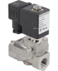 Клапан электромагнитный DN.ru VS431-NT-NC-24VAC 3/8″ Ду10 Ру16 пилотного действия двухходовой, корпус - сталь нержавеющая 304, присоединение - внутренняя резьба, уплотнение - NBR, нормально-закрытый, катушка - 24В AC